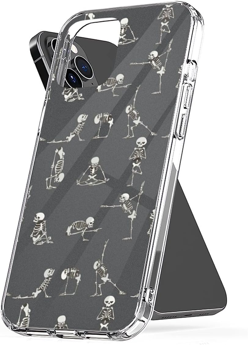 Skeleton Illustration Casetify Skeleton Yoga Lens Protector