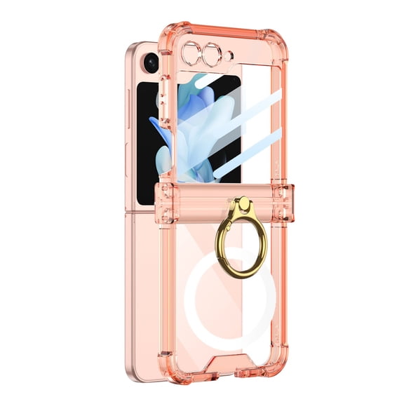 Phone Case Sleek with Travel Pouch with Deep Bass Driver Clear Transparent Cover Professional Grade Orange Omega Pro Signature Modern Jet Black Edition Orange