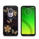 thumbnail image 1 of Phone Case for Straight Talk Moto g7 Optimo Maxx Prepaid Smartphone / Moto G7 Power /Moto G Power 7th Gen/ Moto G7 Supra, Dual Layer Shockproof Slim Hard Cover Protective Case (Black-Gold Butterfly), 1 of 2