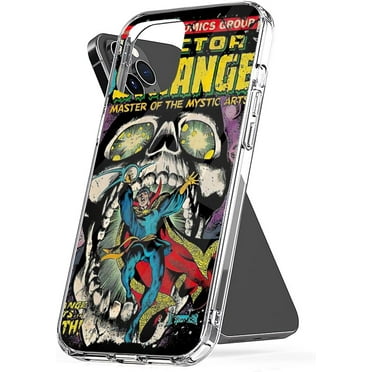 Phone Case Strange Se 2020 Doctor Pro Max Vintage Xr Comic 8 7 X 11 12 13 14 Scratch Accessories Waterproof Transparent Compatible with iPhone X/XS 5.8 Inch