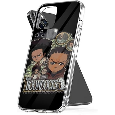 Phone Case The Shockproof Boondocks Cover Vintage Accessories Transparent Compatible with iPhone X/XS 5.8 Inch