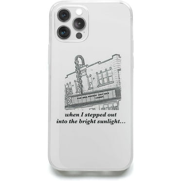 Phone Case The Waterproof Outsiders Plus When Max I Accessories Stepped Funny Out Pro Into Scratch The Bright Waterproof Sunlight Transparent Compatible with iPhone 15 Pro Max 6.7 Inch