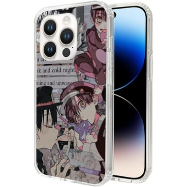 Phone Case Toilet Bound Hanako kun Anime Accessories Waterproof Scratch Transparent Compatible with iPhone X/XS 5.8 Inch