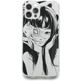 thumbnail image 1 of Phone Case Tomie 15 Series Junji Max Ito Pro Plus Waterproof Multicolor Compatible with iPhone 14 Pro 6.1 Inch, 1 of 5