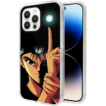 Phone Case Urameshi Phone Yusuke Anime Hakusho Yu Case Cover Clear Compatible with iPhone X/XS 5.8 Inch