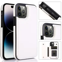 Phone Case Wallet Case for iPhone 14 pro max PU Leather Magnetic Handbag Zipper Pocket Card Slots