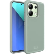 TUDIA MergeGrip Xiaomi Redmi Note 13 4G Case 2024 Heavy Duty Phone Case - Green Lily