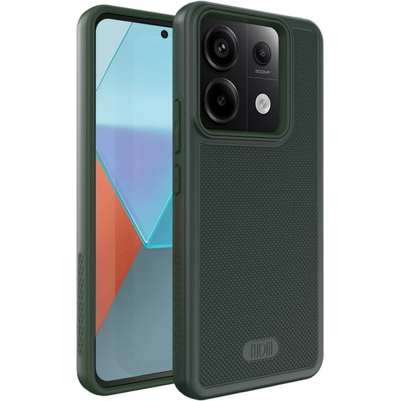 TUDIA MergeGrip Redmi Note 13 Pro 5G / Poco X6 5G Case 2024 Military Grade - Pine Green