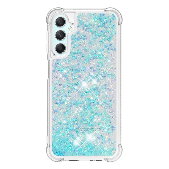 Phone Case for Xiaomi Redmi Note 14 Cover Sparkle Glitter Floating Liquid Quicksand Shockproof Soft Silicone TPU Bumper Protective Cover for Xiaomi Redmi Note 14 Case, S8