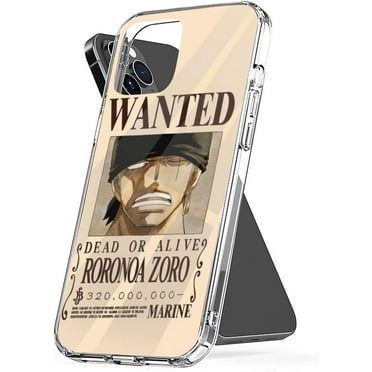 Phone Case Zoro TPU Second Protect Wanted Accessories Cover Shockproof Transparent Compatible with iPhone X/XS 5.8 Inch