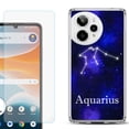 thumbnail image 1 of Phone Case for ATT Motivate Pro 2, with Screen Protector, by OneToughShield - Aquarius, 1 of 5
