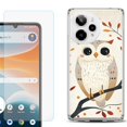 thumbnail image 1 of Phone Case for ATT Motivate Pro 2, with Screen Protector, by OneToughShield - Autumn Owl, 1 of 5