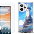 thumbnail image 1 of Phone Case for ATT Motivate Pro 2, with Screen Protector, by OneToughShield - Beacon Sky, 1 of 5