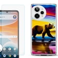 thumbnail image 1 of Phone Case for ATT Motivate Pro 2, with Screen Protector, by OneToughShield - Bear, 1 of 5