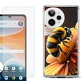 thumbnail image 1 of Phone Case for ATT Motivate Pro 2, with Screen Protector, by OneToughShield - Bee, 1 of 5