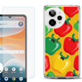 thumbnail image 1 of Phone Case for ATT Motivate Pro 2, with Screen Protector, by OneToughShield - Bell Pepper, 1 of 5