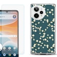 thumbnail image 1 of Phone Case for ATT Motivate Pro 2, with Screen Protector, by OneToughShield - Blossom Green, 1 of 5