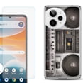 thumbnail image 1 of Phone Case for ATT Motivate Pro 2, with Screen Protector, by OneToughShield - Boombox, 1 of 5