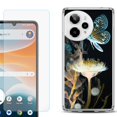 thumbnail image 1 of Phone Case for ATT Motivate Pro 2, with Screen Protector, by OneToughShield - Butterfly Translucent, 1 of 5