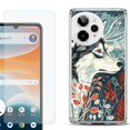 thumbnail image 1 of Phone Case for ATT Motivate Pro 2, with Screen Protector, by OneToughShield - Calm Husky, 1 of 5