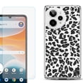 thumbnail image 1 of Phone Case for ATT Motivate Pro 2, with Screen Protector, by OneToughShield - Cheetah B/W, 1 of 5