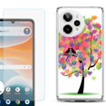thumbnail image 1 of Phone Case for ATT Motivate Pro 2, with Screen Protector, by OneToughShield - Color Hearts Tree, 1 of 5