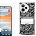 thumbnail image 1 of Phone Case for ATT Motivate Pro 2, with Screen Protector, by OneToughShield - Composition Book, 1 of 5