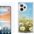 thumbnail image 1 of Phone Case for ATT Motivate Pro 2, with Screen Protector, by OneToughShield - Daisy Field, 1 of 5