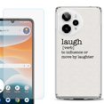 thumbnail image 1 of Phone Case for ATT Motivate Pro 2, with Screen Protector, by OneToughShield - Dictionary/Laugh, 1 of 5