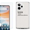 thumbnail image 1 of Phone Case for ATT Motivate Pro 2, with Screen Protector, by OneToughShield - Dictionary/Love, 1 of 5