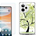 thumbnail image 1 of Phone Case for ATT Motivate Pro 2, with Screen Protector, by OneToughShield - Green Tree, 1 of 5