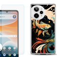 thumbnail image 1 of Phone Case for ATT Motivate Pro 2, with Screen Protector, by OneToughShield - Koi Fish, 1 of 5