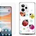 thumbnail image 1 of Phone Case for ATT Motivate Pro 2, with Screen Protector, by OneToughShield - Ladybug, 1 of 5