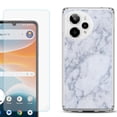 thumbnail image 1 of Phone Case for ATT Motivate Pro 2, with Screen Protector, by OneToughShield - Marble / Clouds, 1 of 5