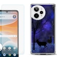 thumbnail image 1 of Phone Case for ATT Motivate Pro 2, with Screen Protector, by OneToughShield - Midnight Forest, 1 of 5