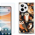 thumbnail image 1 of Phone Case for ATT Motivate Pro 2, with Screen Protector, by OneToughShield - Owl Mix, 1 of 5