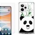 thumbnail image 1 of Phone Case for ATT Motivate Pro 2, with Screen Protector, by OneToughShield - Panda, 1 of 5