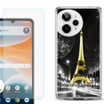 thumbnail image 1 of Phone Case for ATT Motivate Pro 2, with Screen Protector, by OneToughShield - Paris Night, 1 of 5