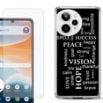thumbnail image 1 of Phone Case for ATT Motivate Pro 2, with Screen Protector, by OneToughShield - Positive Words, 1 of 5