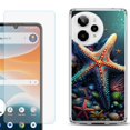 thumbnail image 1 of Phone Case for ATT Motivate Pro 2, with Screen Protector, by OneToughShield - Starfish, 1 of 5