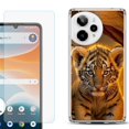 thumbnail image 1 of Phone Case for ATT Motivate Pro 2, with Screen Protector, by OneToughShield - Tiger Cub, 1 of 5