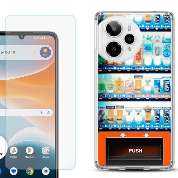 Phone Case for ATT Motivate Pro 2, with Screen Protector, by OneToughShield - Vending Machine