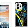 thumbnail image 1 of Phone Case for ATT Motivate Pro 2, with Screen Protector, by OneToughShield - Wild Flowers, 1 of 5