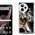 thumbnail image 1 of Phone Case for ATT Verge 2 5G, with Screen Protector, by OneToughShield - Baseball Player, 1 of 5