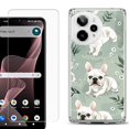 thumbnail image 1 of Phone Case for ATT Verge 2 5G, with Screen Protector, by OneToughShield - French Bulldog, 1 of 5