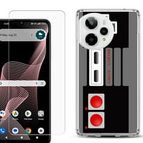 Phone Case for ATT Verge 2 5G, with Screen Protector, by OneToughShield - Game Controller