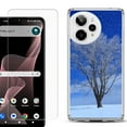 thumbnail image 1 of Phone Case for ATT Verge 2 5G, with Screen Protector, by OneToughShield - Snowing Tree, 1 of 5