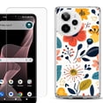 thumbnail image 1 of Phone Case for ATT Verge 2 5G, with Screen Protector, by OneToughShield - Summer Season, 1 of 5