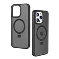 thumbnail image 1 of Phone Case for Apple iPhone 15 Pro (6.1") Invisible Stand Magnetic Circle Hybrid TPU Frosted PC Compatible with MagSafe Shockproof Cover [ Black ], 1 of 1