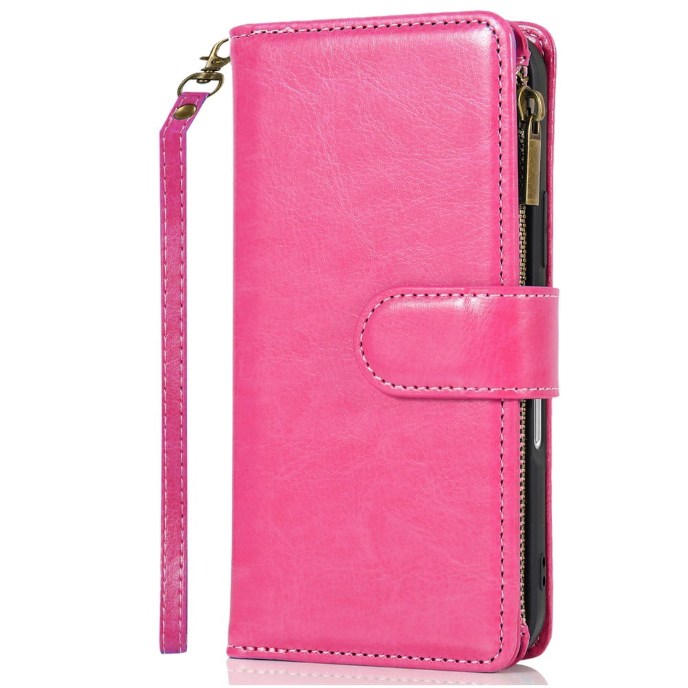 Phone Case for Apple iPhone 18 Pro Luxury Leather Wallet Card Holder ...